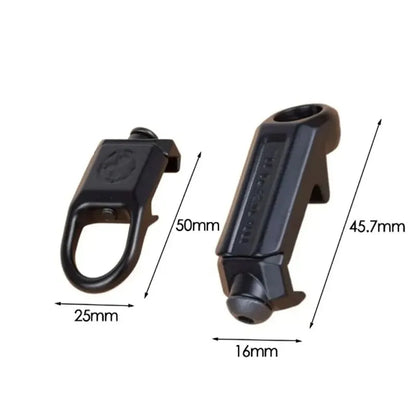 Tactical GBB Quick Detach Release QD Sling Swivel Scope Mount Ring .223 AR15 Hunting Accessories Fit 20mm Rail QD Adapter