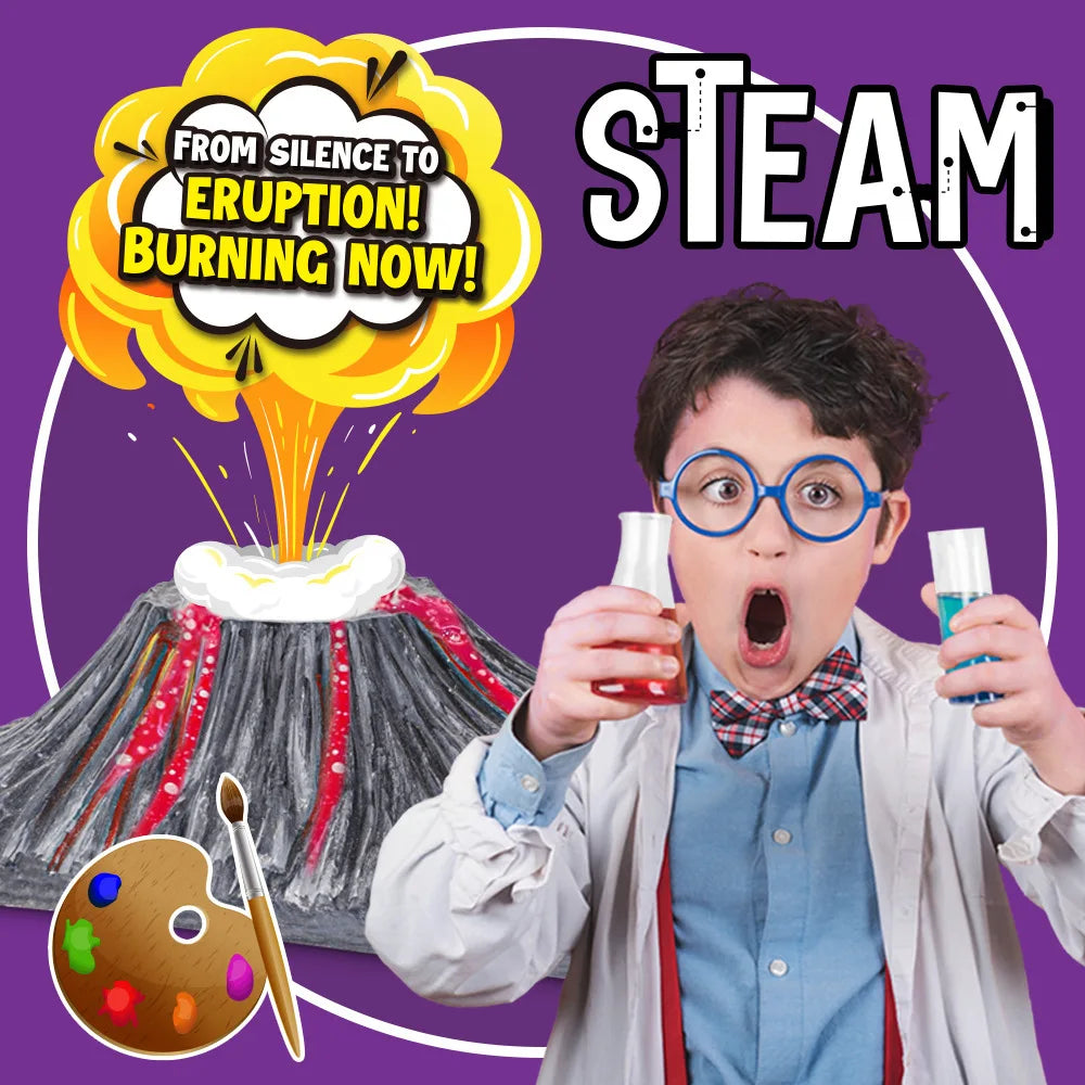 9 SET Science Experiment Kit Magic Science TOY Handmade DIY Soap Puzzle STEM TOYS for Kids Funny Science experiment Explore Gift