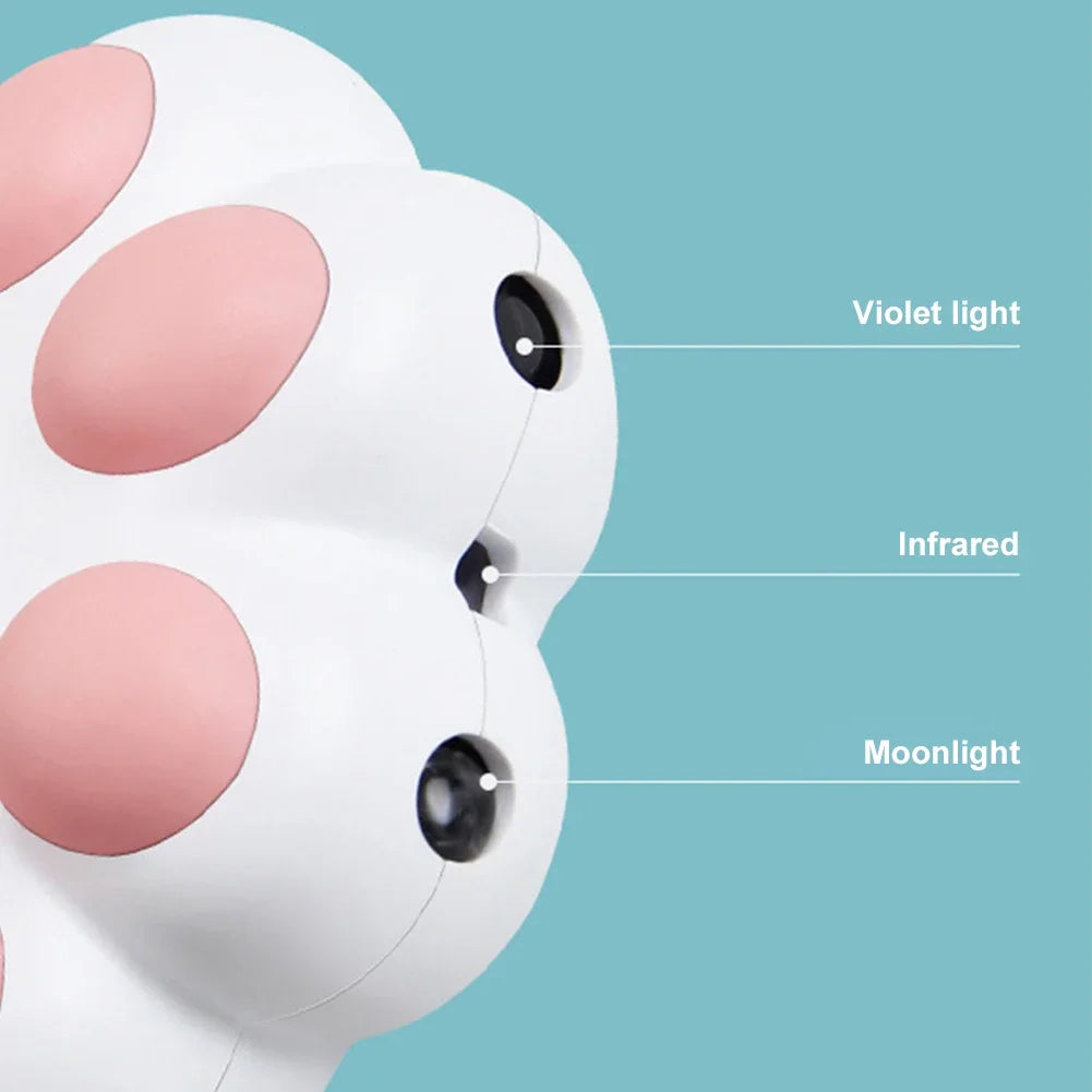 Laser Transform Pattern Pet LED Cute Laser Cat Rechargeable Toy Interactive Bright Animation Pointer Light Pen Toys Training Toy