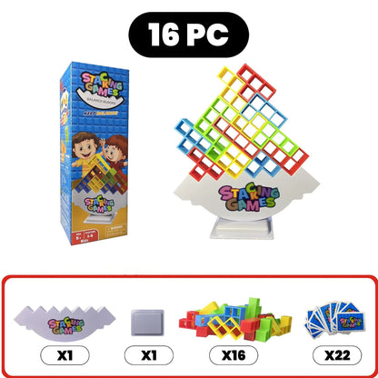 Stacking Game Dinosaur building blocks party game toy Stacked High Tetris Block Desktop Balance Block Stacked Puzzle Board Game