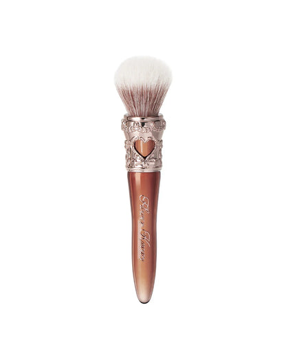 Flower Knows Shell Pearl  Series Blush Brush Wool Loose Powder Highlighter Brushes