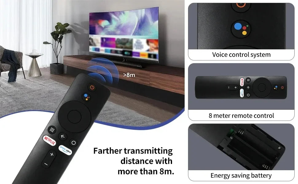 TV Remote Control Compatible For Xiaomi MI Box S XMRM-006 MI TV Stick MDZ-22-AB MDZ-24-AA Smart TV Box Voice Remote Control