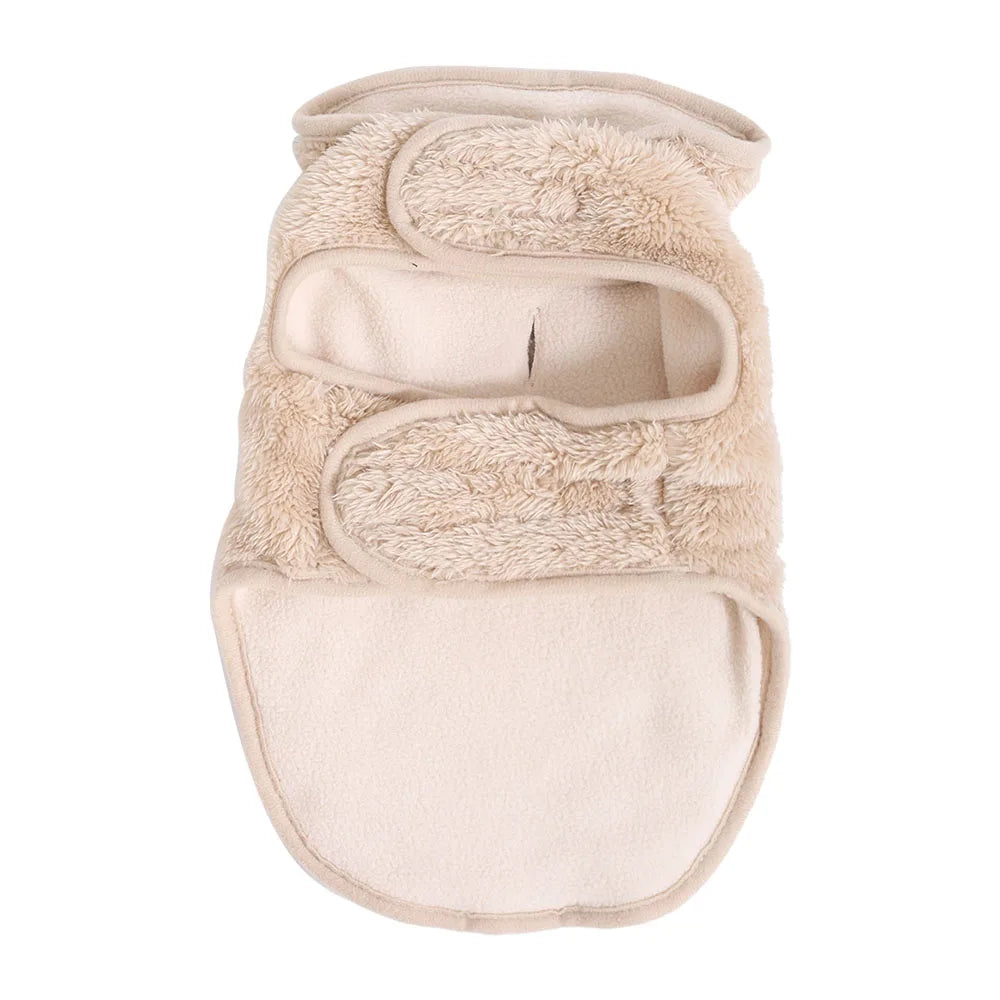 Cute Pet Jacket Coat Adjustable Soft High Neck Kitten Apparel Reversible Warm Fleece Autumn Winter Costume For Small Cats Sphynx