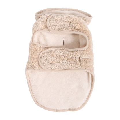 Cute Pet Jacket Coat Adjustable Soft High Neck Kitten Apparel Reversible Warm Fleece Autumn Winter Costume For Small Cats Sphynx