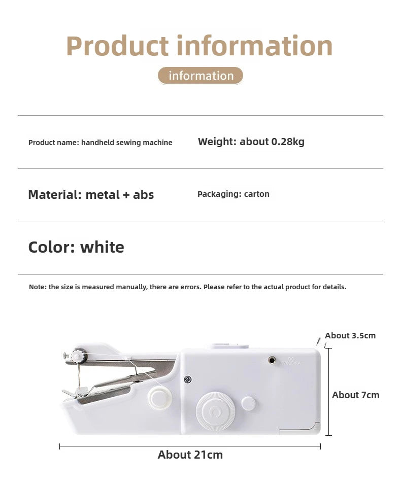 Sewing machine household small multi-function portable mini DIY manual tailor sewing machine manual sewing machine