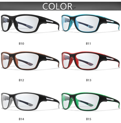 Photochromic Motorcycle Sunglasses Men Women Outdoor Cycling Driving Hiking Eyewear Fishing UV400 Protection Goggles