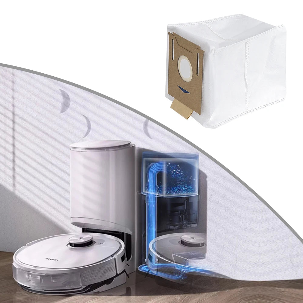 Accessories For ECOVACS Deebot T8 AIVI N8 Pro AIVI N9 N10 N10 Plus Side Brush,Main Brush,  Filter, Dust Bag,Hepa Filter