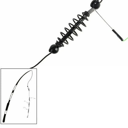 1pc Fishing Hook Artificial Lure Bait Cage Set Fish Feeder Baitholder Anzol Peche Catfish Jig Carp Fishing Tackle Barbed Hook