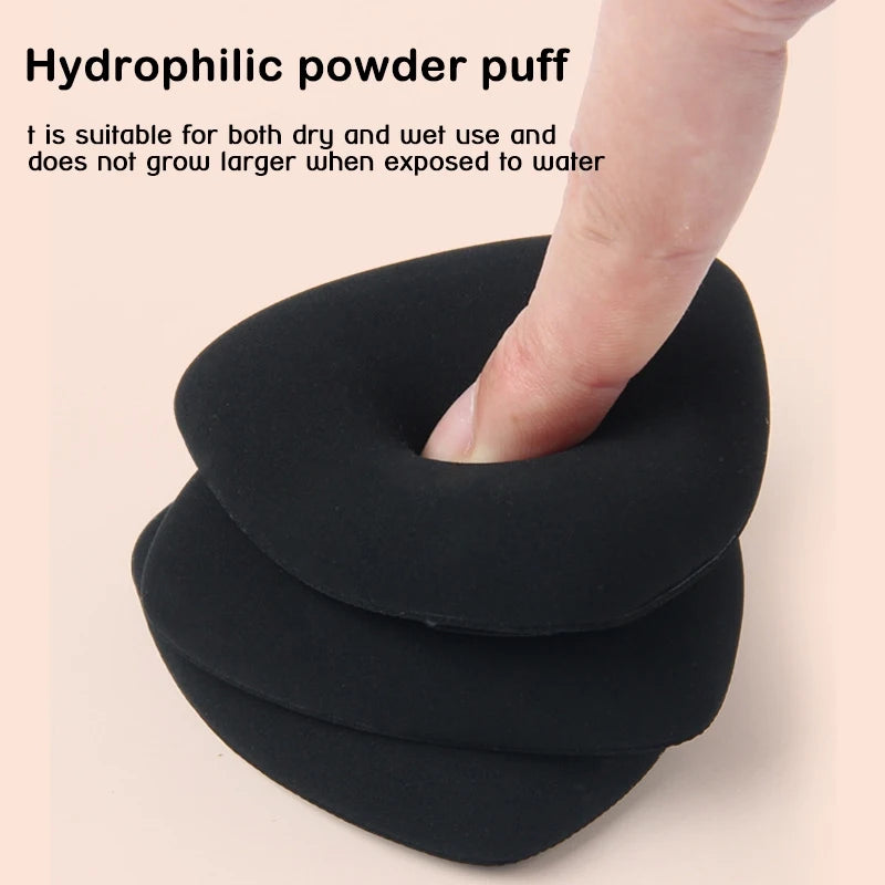 Soft Air Cushion Cosmetic Foundation Puff Flat Foundation Brush Makeup Pad Wet And Dry Use Makeup Sponge Triangular Makeup Tools