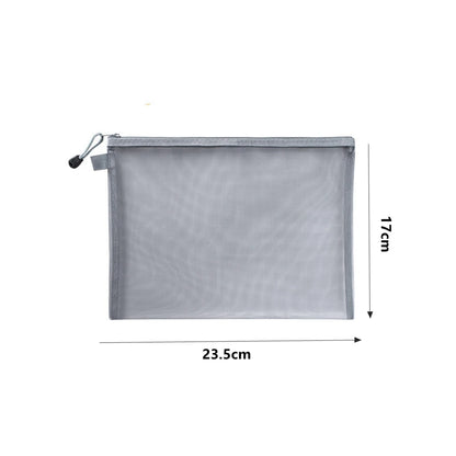 3pcs Toy storage bag 1pc building block puzzle sub-package bag children small particle zipper transparent finishing storage box