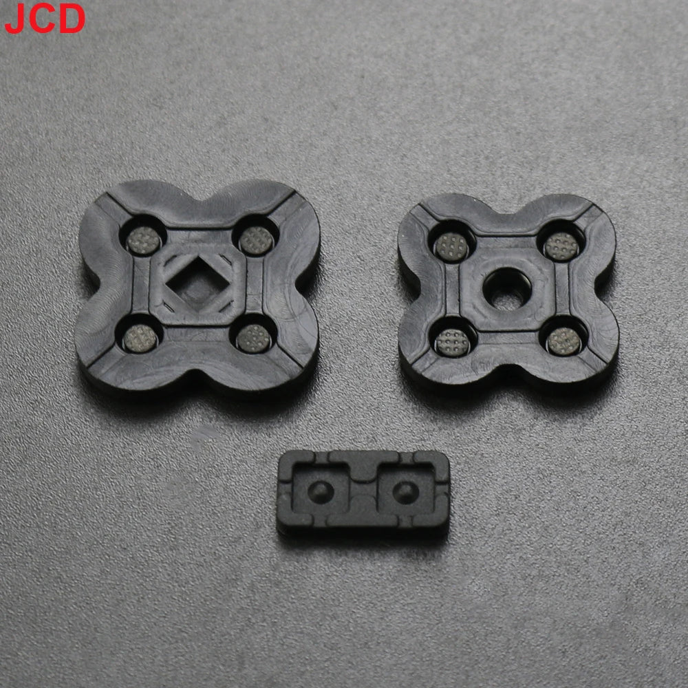JCD 1set For DS Lite Conductive Rubber Button Pad Set Replacement Part For NDSL DSL Game Console Silicon Buttons