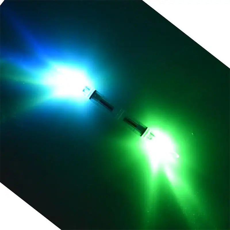 5 pcs flashing two end fishing lights, underwater fishing lights, boat fishing night bait lights, taillights