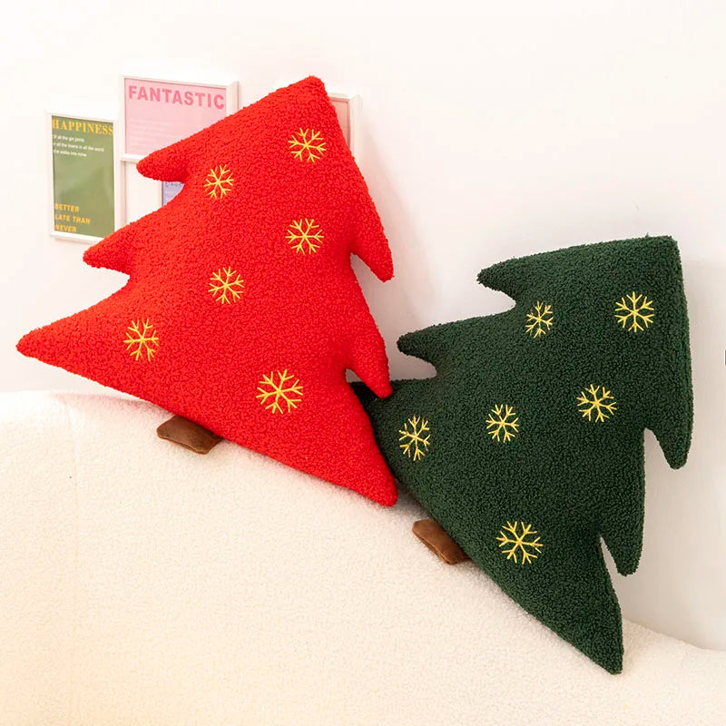 Adorable Ginger Bread Plush Toy Stuffed Caramel Chocolate Gingerbread Man Cushion Christmas Tree House Bow Ring Decor Xmas Deer