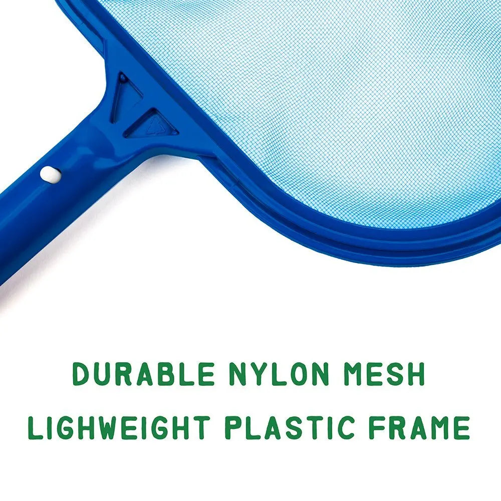 Leaf Rake Mesh Frame Net Skimmer Cleaner Swimming Pool Spa Tool