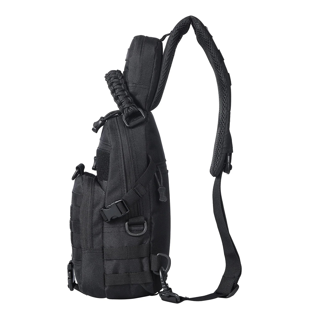 Multi functional outdoor chest bag, sports cycling, hiking, portable and wear-resistant crossbody bag