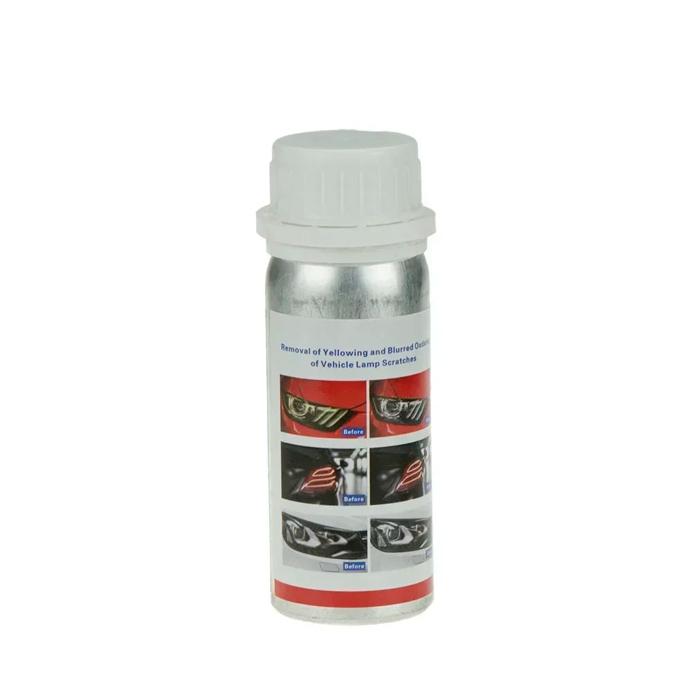 800ml Headlights Liquid Polymer Headlight Chemical Polish Repair Fluid Refurbishment Scratch Repair Polishing Headlights Kit