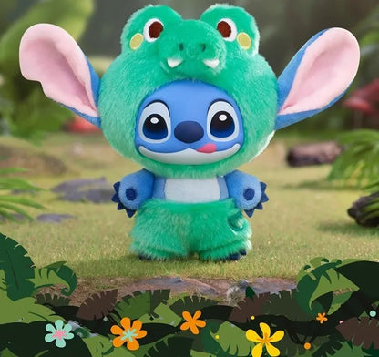 NEW Disney Stitch Wild Animal Series Blind Box Plush Dolls Pendant Cute Doll Ornament Mystery Box Surprise Toys Gifts