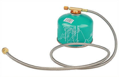 Outdoor Camping Gas Tank Inflation Connection Pipe Extension Line 1M Flat Gas Tank Connection Extension Line