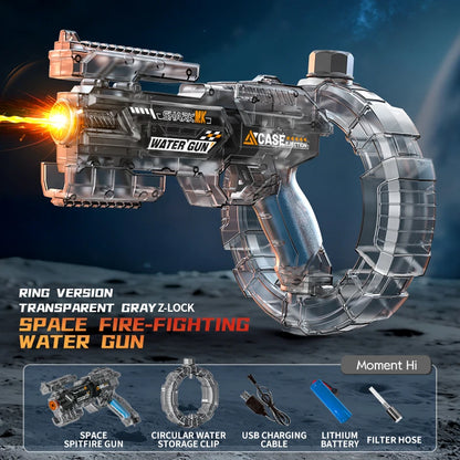 Electric Water Guns For Adults Powerful Squirt Automatic Water Suction Water Blasters Summer Outdoor Beach Toy For boys Kid Gift