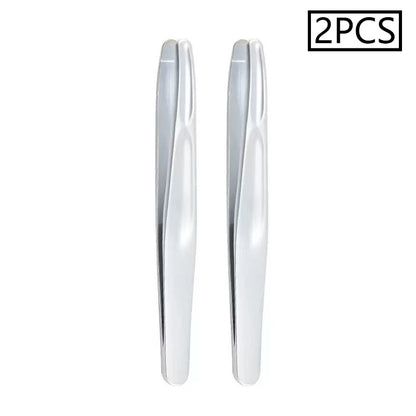 Stainless Steel Eyebrow Clips for Precision Beard and Mustache Trimming Gentle on Light Beige Round Head Tweezers Christmas Gift