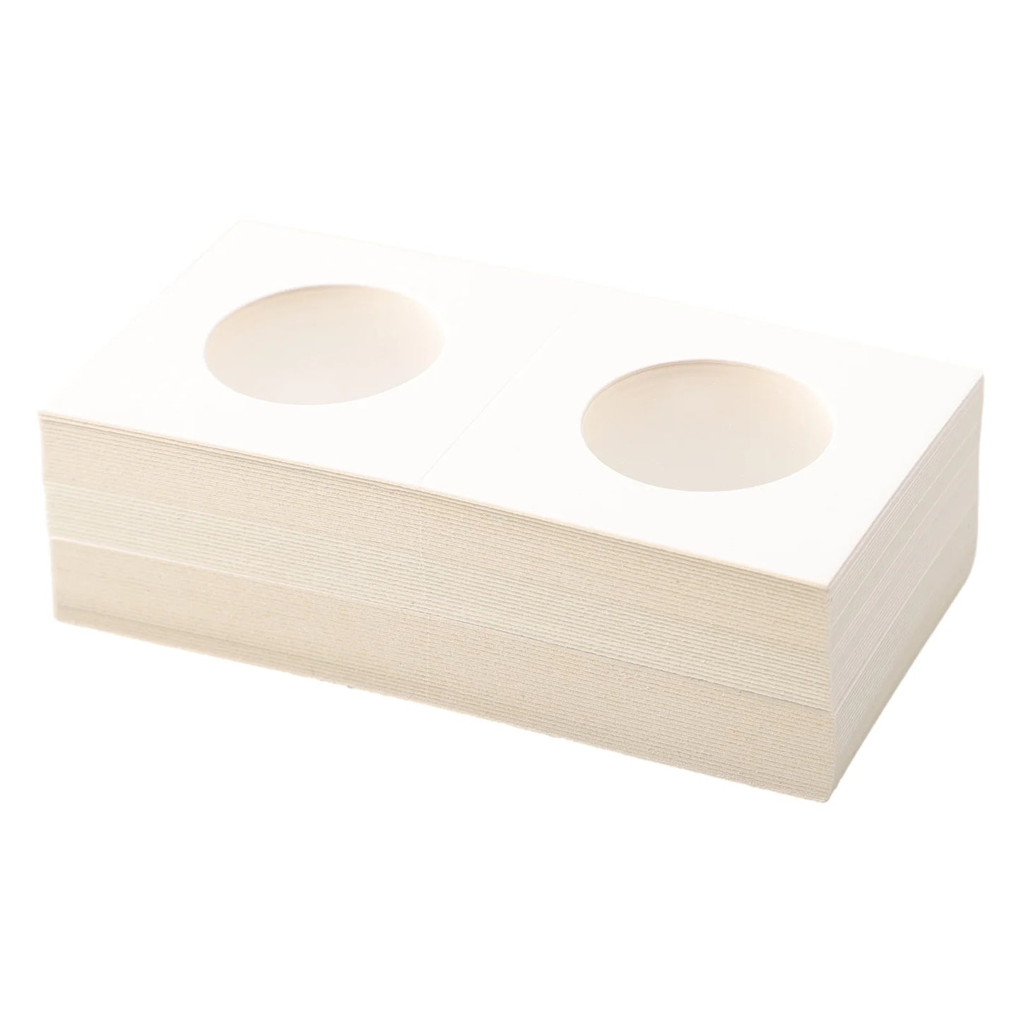 1 Set Coin Storage Stamp Holder Square Cardboard Case Coin Album Collection Coin Holders Flip Clip Coin Capsules Cover Storage