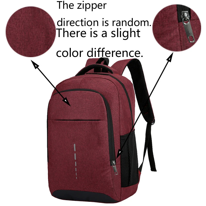 Equipped with Multiple Pockets and Large Capacity, It Can Hold Laptops and Is Suitable for School Work and Business Trips