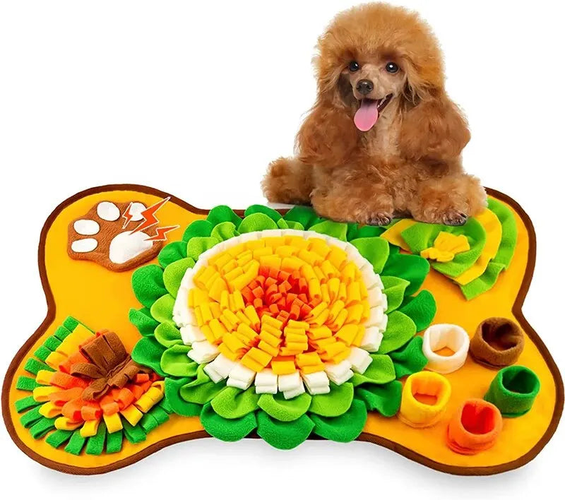 New Pet Smell Mat Foraging Smell Training Blanket Entertainment Interactive Dog Slow Food Mat Training Educational Pet Toys