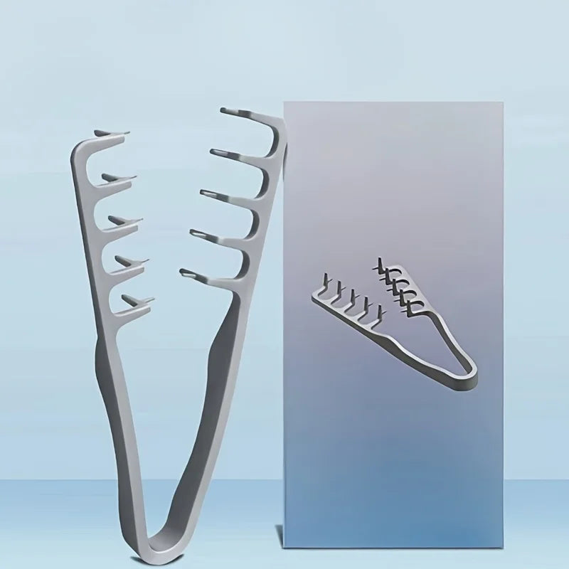 Hair Volumizing Comb, ABS Plastic Fluffy Textured Styling Tool for Normal Hair, Natural Looking Hair Root Lifting and Coverage