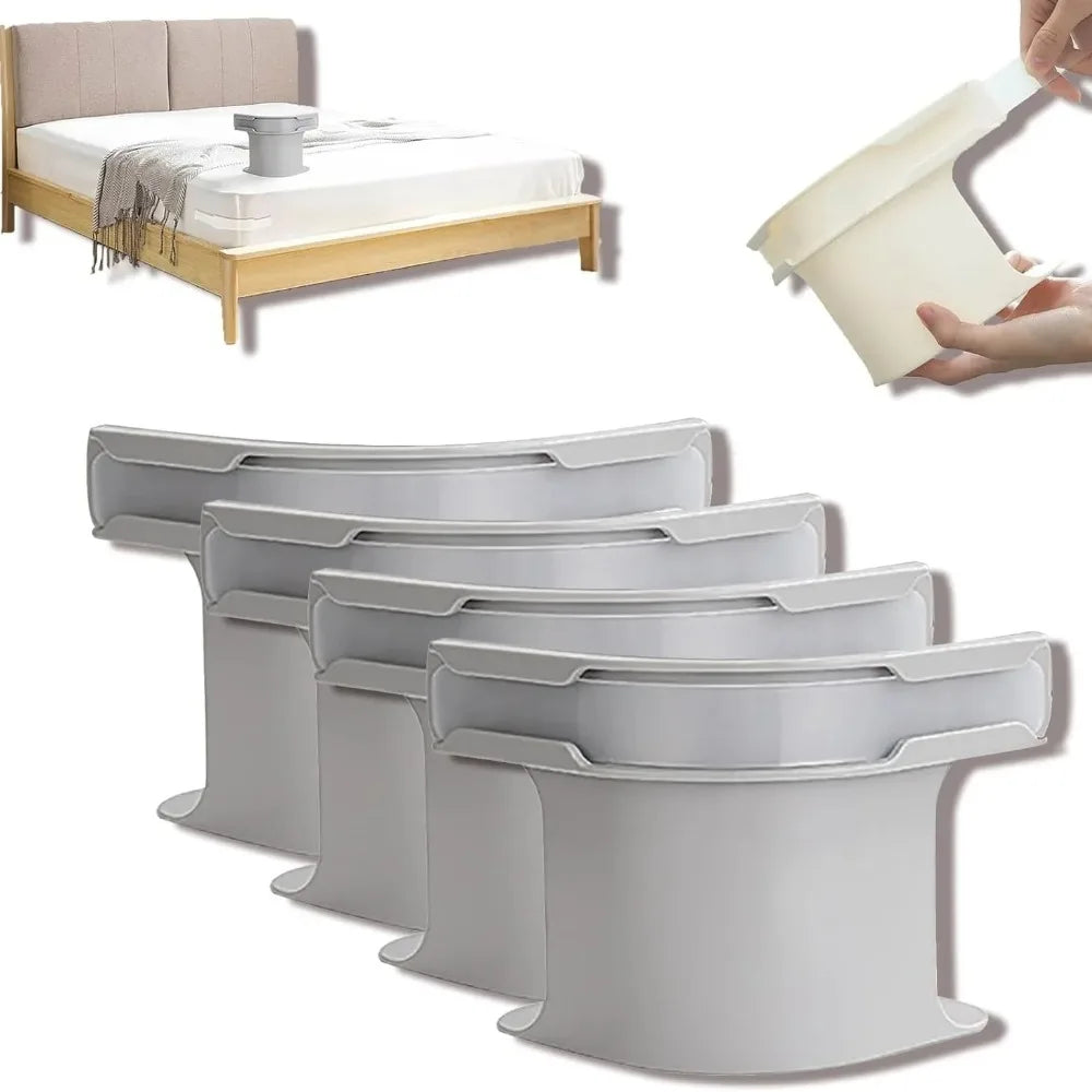 4Pcs Heavy Duty Bed Sheet Grippers - High-Quality Durable Corner Tightener Clips for Bedsheet Protectors