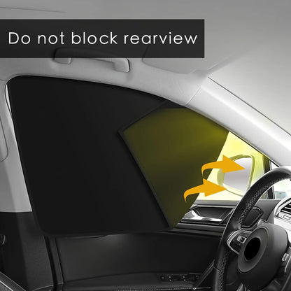 100 Blackout Windshield Sunshades Car Sun Shield Shades Sunshade Covers Summer Magnetic Side Window UV Protection Front Rear
