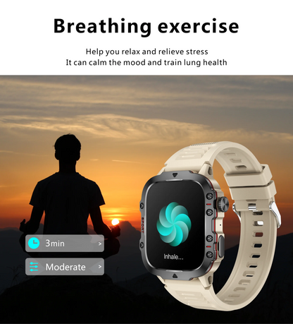 Original Military Men Smart Watches Wireless Call Fitness Clock IP68 Swim Waterproof Sport Smartwatch for Women IOS Android 2025