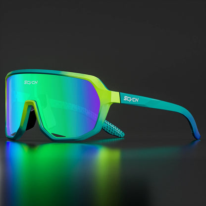 SCVCN Cycling Glasses Outdoor Sports Bicycle Sunglasses UV400 Running Eyewear Men MTB Cycling Sunglasses Road Bike Glasses