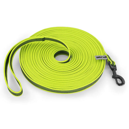 1.5M 5M 10M 15M Medium small Long Dog Leash 10M Latex Silk Easy and Convenient Training Big Dog Leashes