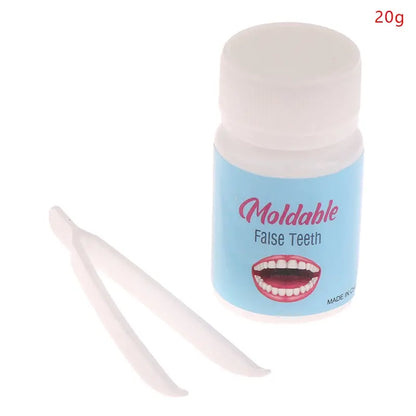 Resin 10g/15g/20g Teeth And Gaps FalseTeeth Solid Glue Temporary Tooth Repair Kit Denture Adhesive Teeth Whitening Tooth Beauty