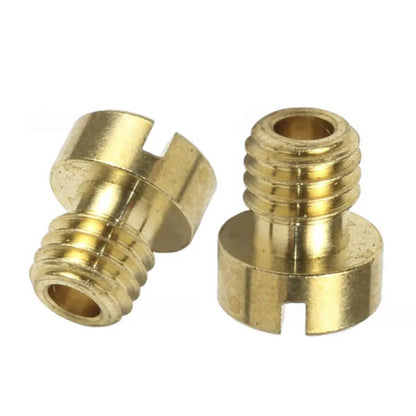 10/5pcs Carburetor Main Jet 5mm M5 Thread 5x0.75 for Dellorto SHA PHBG NC PHVA AD/DS Racing Carb JNC Injector Nozzle Size