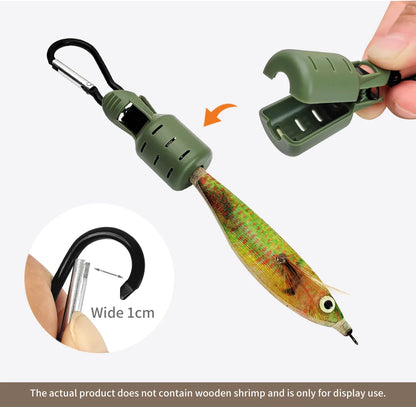 New Squid Jig Bait Protector Kit Size M 6pcs Webfoot Octopus Egi Hooks Cover Cuttlefish Umbrella Lure Cap with Carabiner