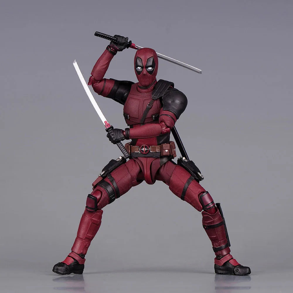SHF X-Men Deadpool 2 Articulated Joints Moveable Action Figure Toys PVC Doll Collection Model Gift