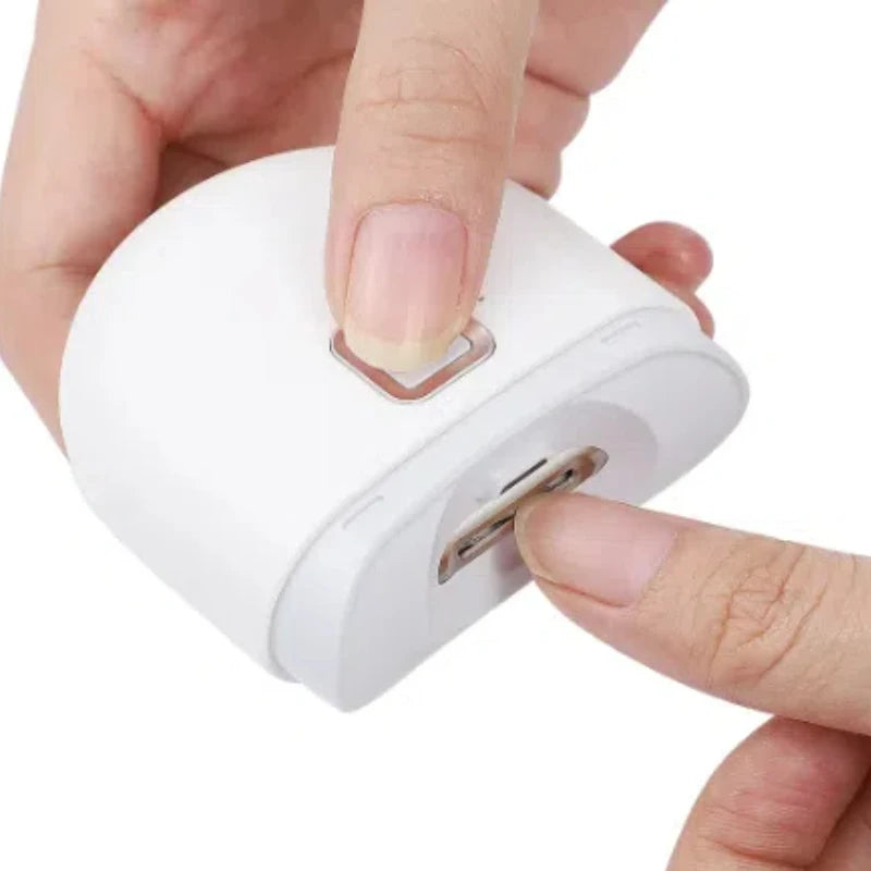 1 Pcs Electric Automatic Nail Clipper Manicure Nail Trimmer For Adult Finger Toe Scissors Pedicure Thick Nails Cutter Sharpener