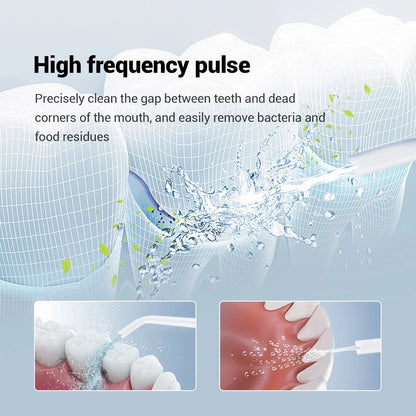 YOUPIN Oral Irrigator Water Flosser Electric Dental Whitening USB Rechargeable Gums Care Portable Jet Tooth Scaler MI NEW