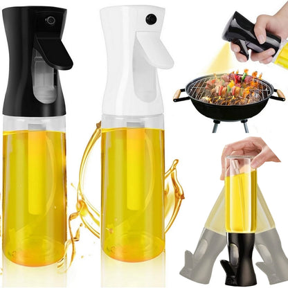 500/300/200ml Oil Sprayer for Cooking Air Fryer Oil Spray Bottle Mister for Kitchen Baking Olive Salad Refillable Oil Dispenser