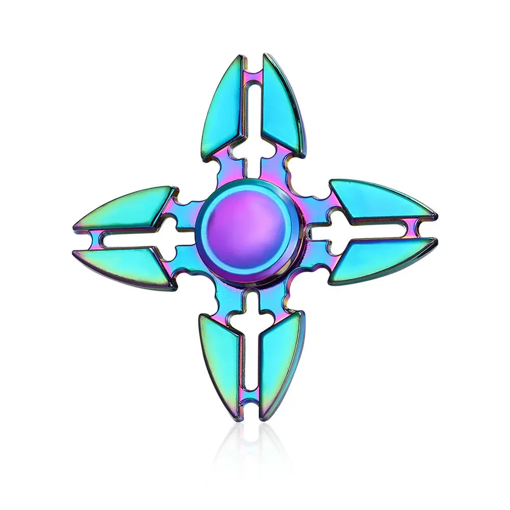 New Metal Fidget Spinner Toys AntiStress Alloy Finger Gyro R188 Fingertip Adult Hand Toy 60-65mm Fidget Spinner