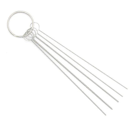 Carburetor Cleaning Tool Carbon Dirt Jet Remove Brushes Needles for Car Motorcycle Moped Scooter ATV Carb Jets Wire Cleaner Kits