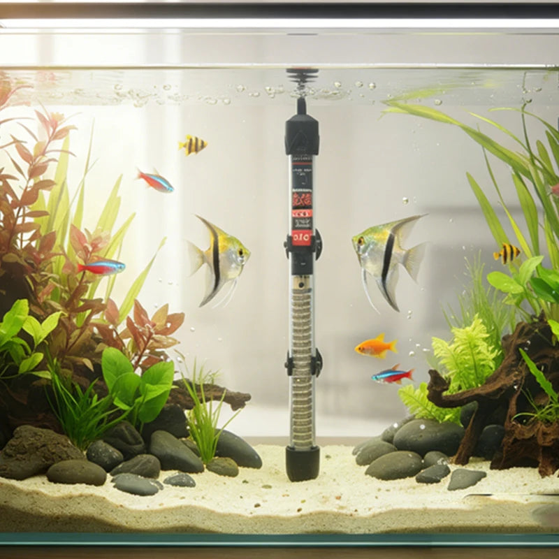 Aquarium Submersible Heater Fish Tank Water Heating Rod Constant Thermostat Temperature Control 220V 25W/50W/100W/200W/300W