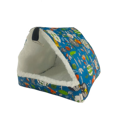 Parrot Hamster's Nest Insulation Cotton Nest Bird's Nest Fleece Thickened Winter Little Favored One Parrot Hamster Supplies