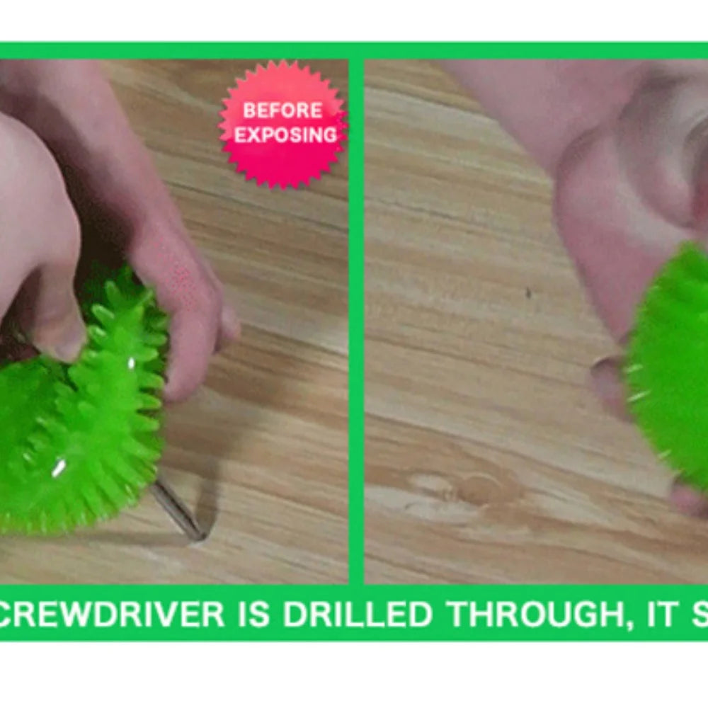 Bite Resistant Pet Chew Ball Toys for Small Large Dogs Elastic Buoyant Squeaky Puppy Big Dog Toy Border Shepherd Collie Supplies