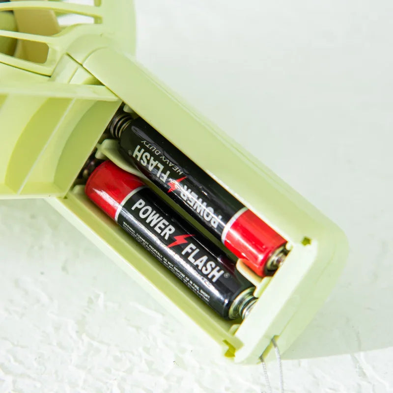 2025 Cute Mini Fan Portable Handheld Fan Lightweight Handy Fan Pocket Size Low Noise Small Electric Fan Student Gift Outdoor Fan