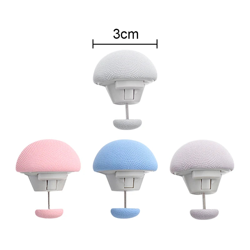 Mushroom Quilt Holder Macaron Non-slip Quilt Blanket Clip One Key To Unlock Blankets Cover Fastener Clip Holder Bed Sheet