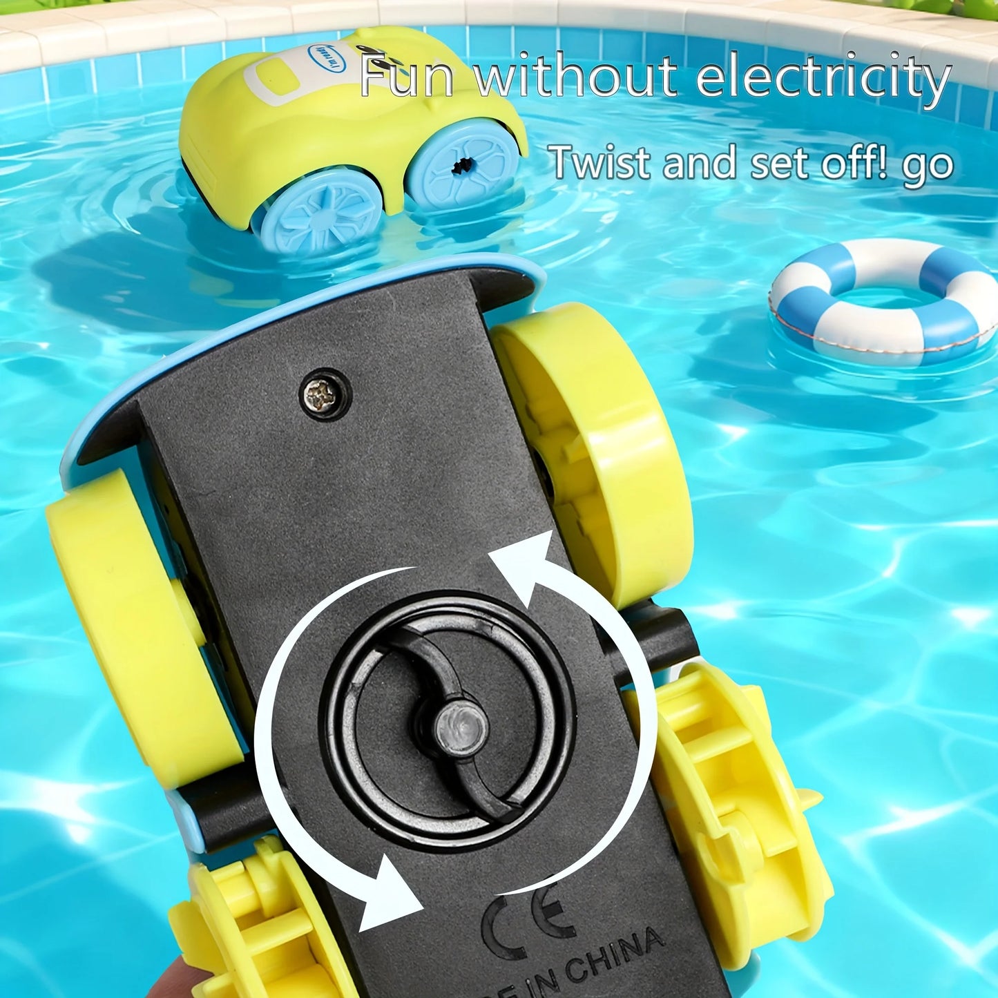 Summer Baby Bath Toy Car,Toddler Chain-Driven Land & Water Toy Car For Kids Toys Boys,Water Boy,Water Games,Outdoor Toys For Kid