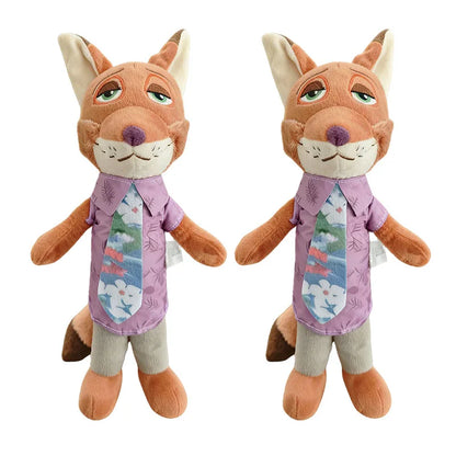 NEW Disney Cartoon Anime Movie Zootopia Plush Toy Fox Nick Wilde Rabbit Judy Hopps Doll Soft Stuffed Animals Xmas Gifts