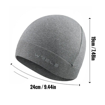 WRELS Summer Cycling Cap Breathable Ice Silk Under Helmet Skullcap Windproof UV Protection MTB Bike